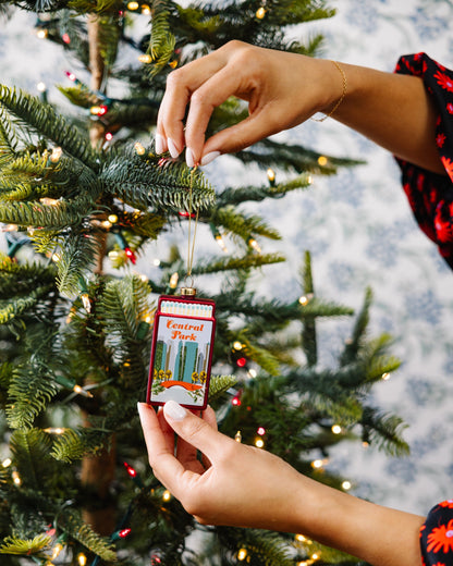 Matchbook Ornament - Central Park-3