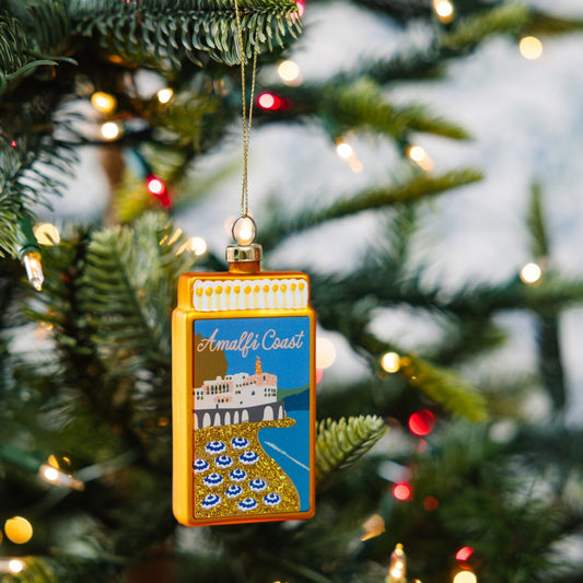 Matchbook Ornament - Amalfi Coast-0