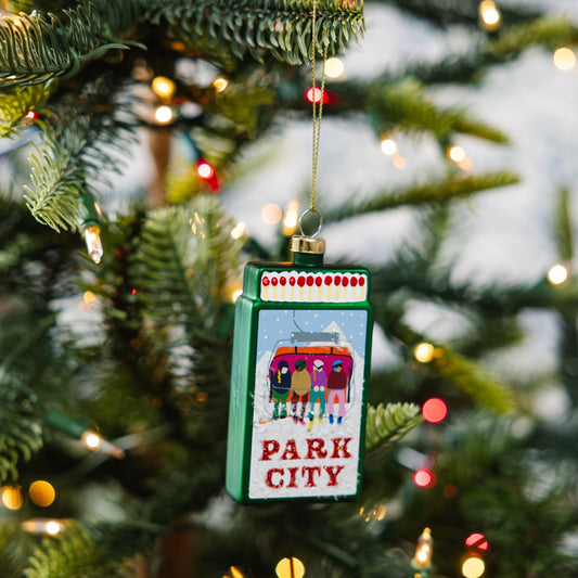 Matchbook Ornament - Park City-0