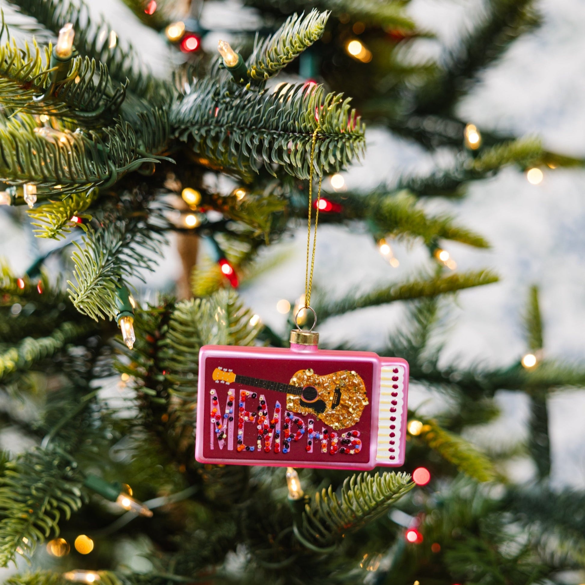 Matchbook Ornament - Memphis-0
