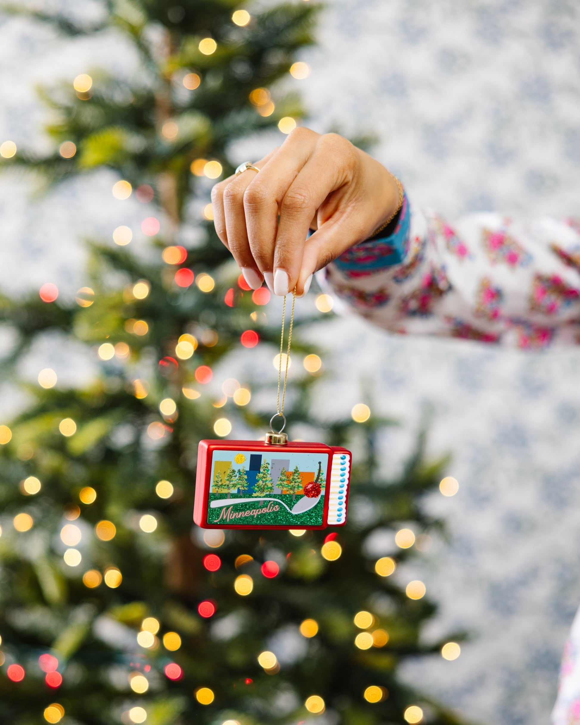 Matchbook Ornament - Minneapolis-2