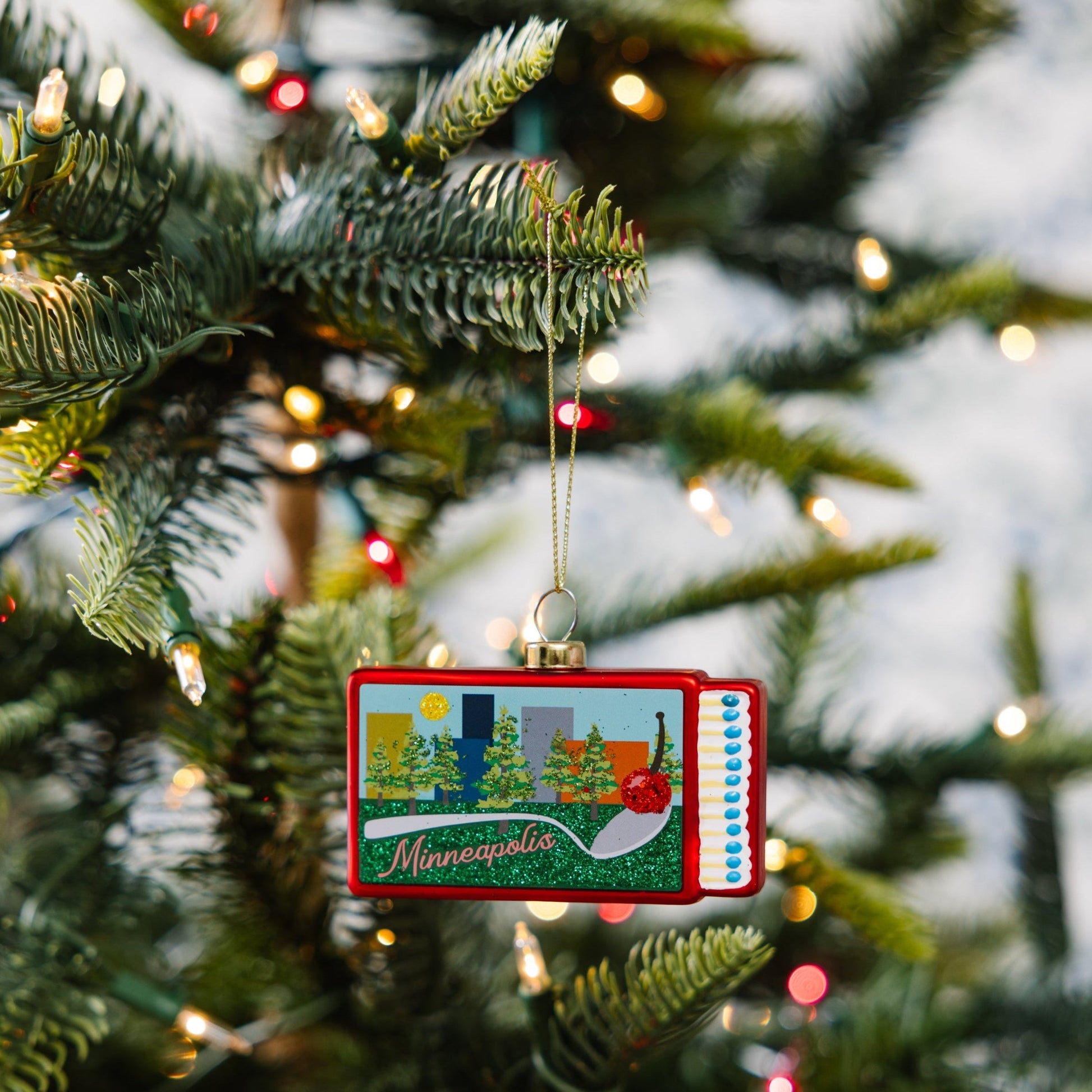 Matchbook Ornament - Minneapolis-0