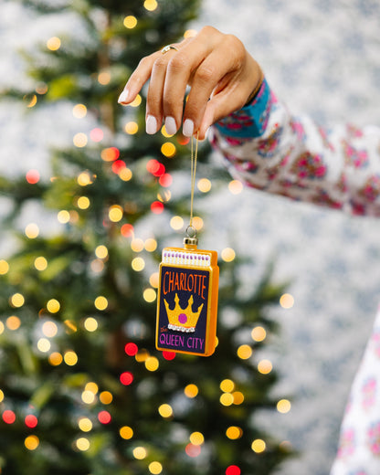 Matchbook Ornament - Charlotte-2
