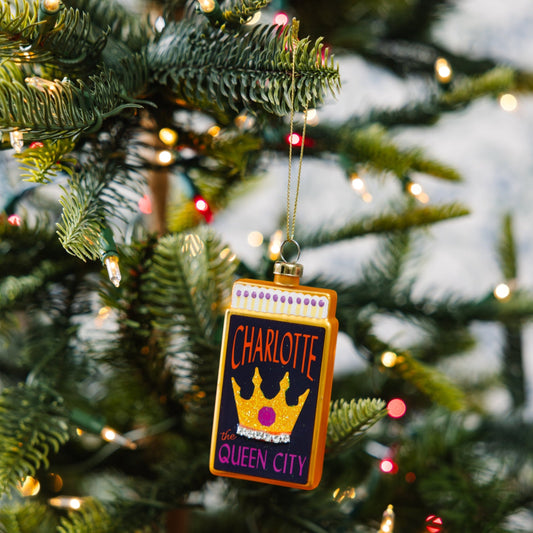 Matchbook Ornament - Charlotte-0