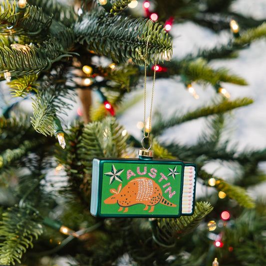 Matchbook Ornament - Austin-0