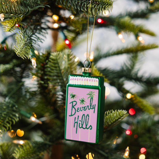 Matchbook Ornament - Beverly Hills-0