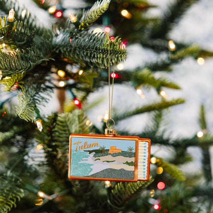 Matchbook Ornament - Tulum-0