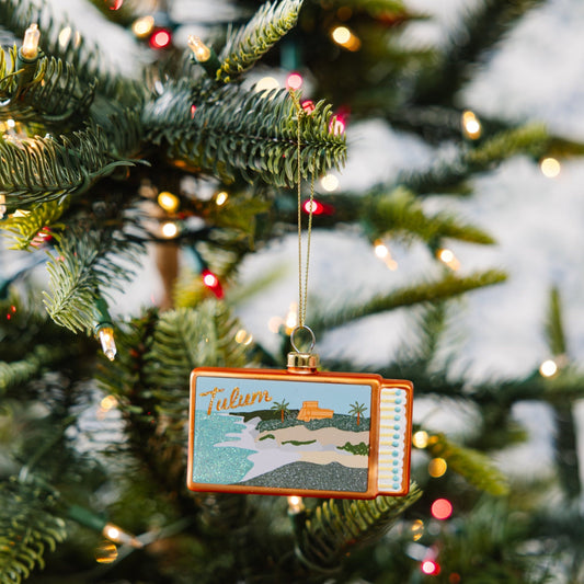 Matchbook Ornament - Tulum-0