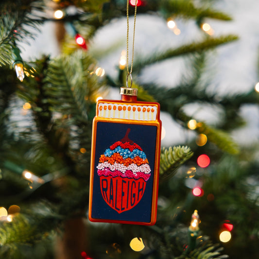 Matchbook Ornament - Raleigh-0