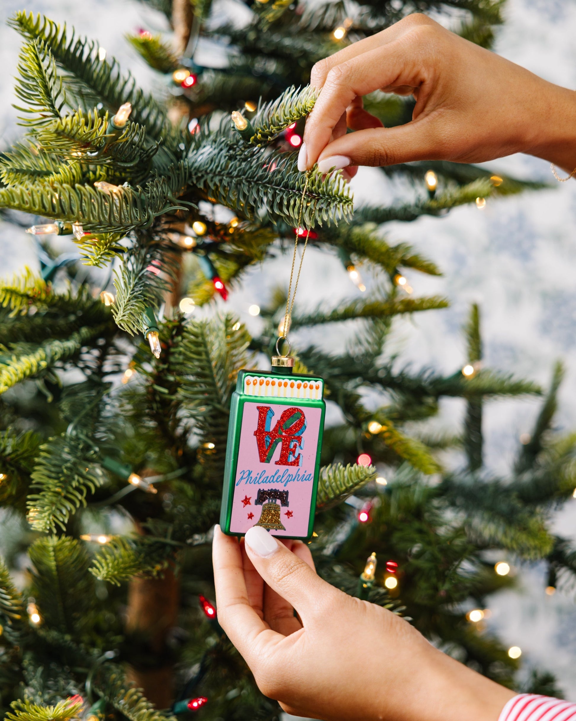 Matchbook Ornament - Philadelphia-3