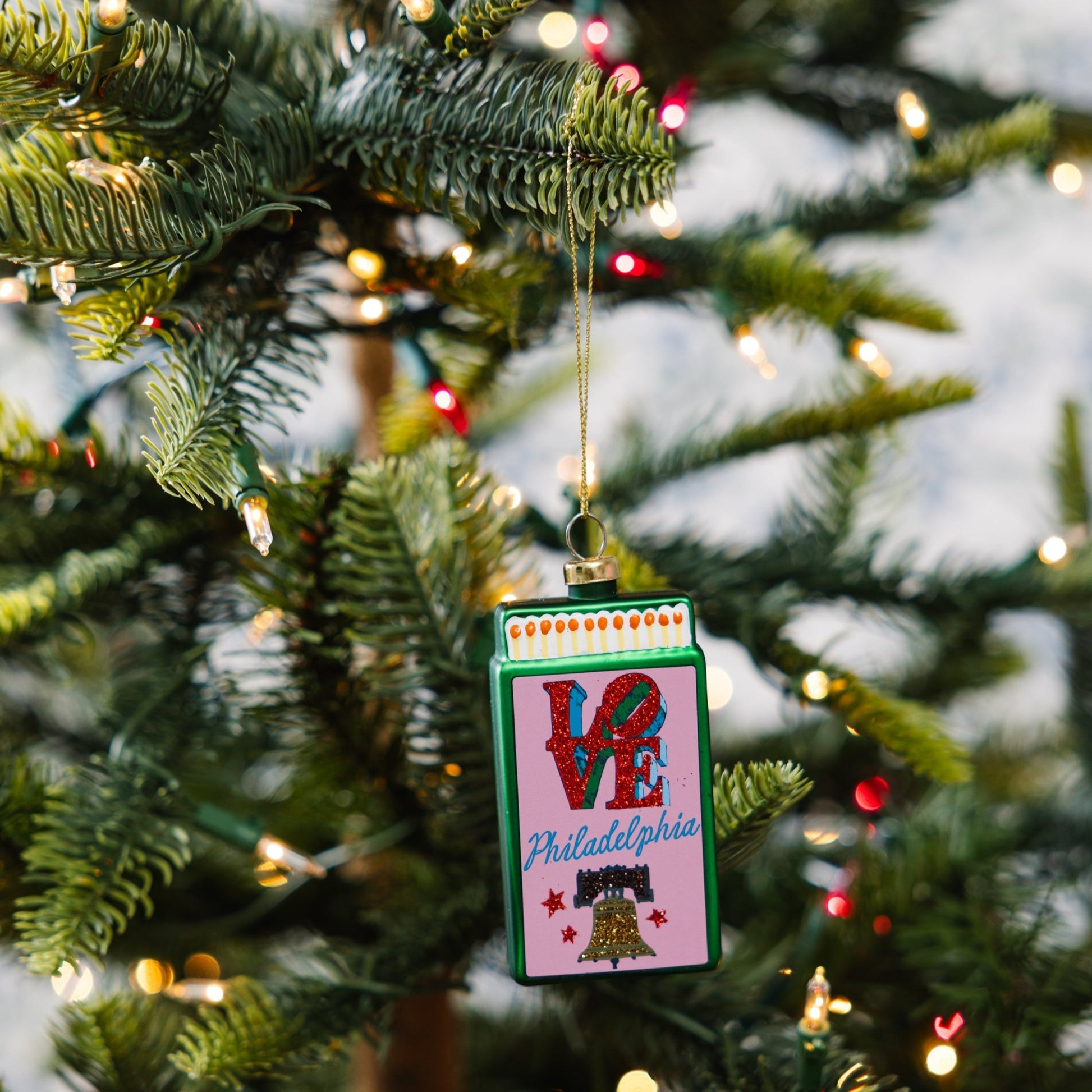 Matchbook Ornament - Philadelphia-0