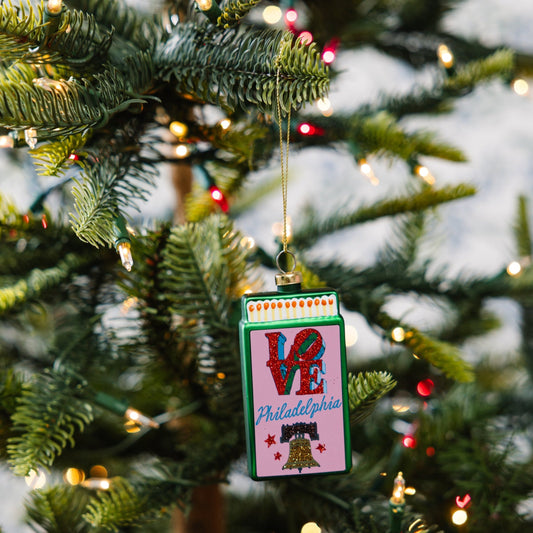 Matchbook Ornament - Philadelphia-0