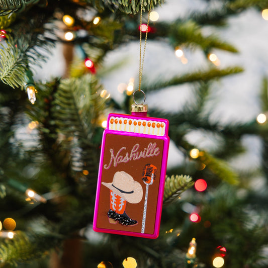 Matchbook Ornament - Nashville-0