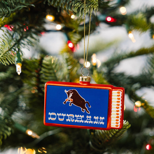 Matchbook Ornament - Durham-0