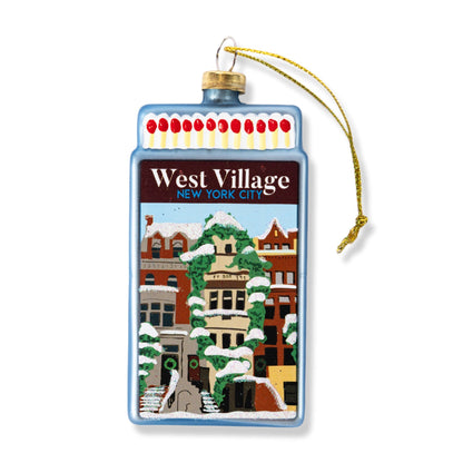 Matchbook Ornament - West Village-1