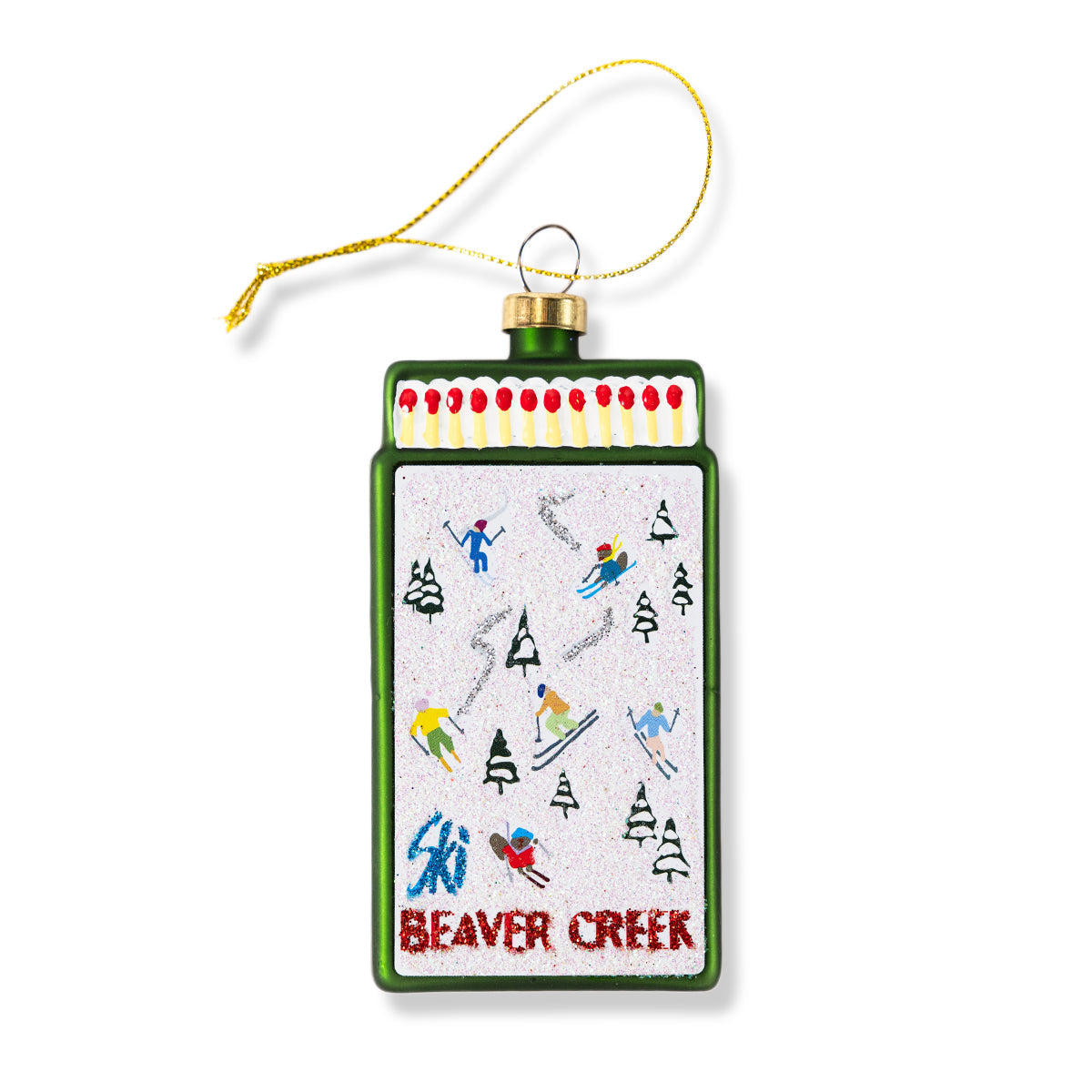 Matchbook Ornament - Beaver Creek-1