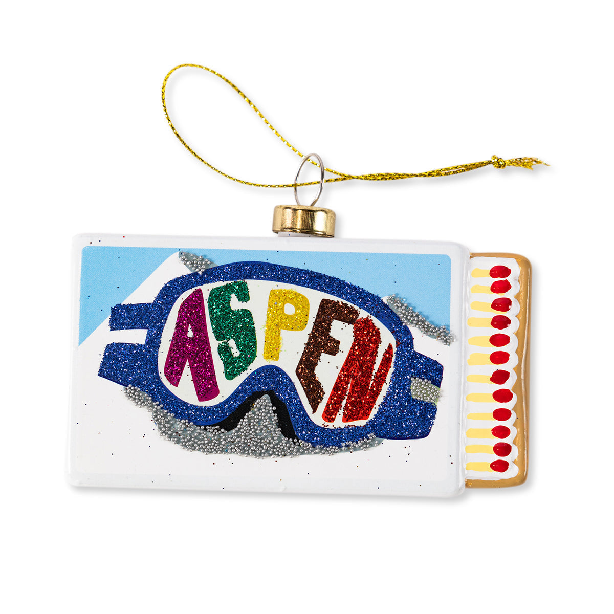 Matchbook Ornament - Aspen-1
