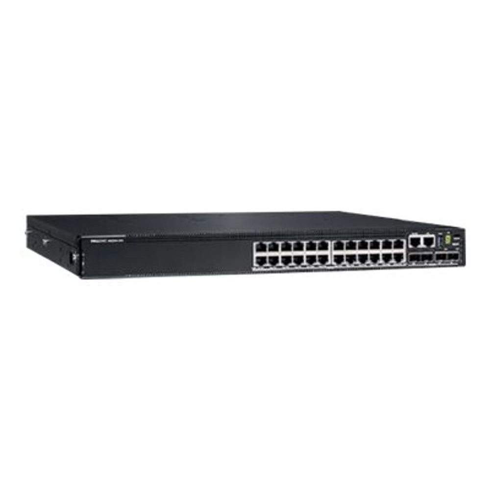 DELL N2224X-ON Zarządzany L3 Gigabit Ethernet (10/100/1000) 1U Czarny (210-ASPJ)-0