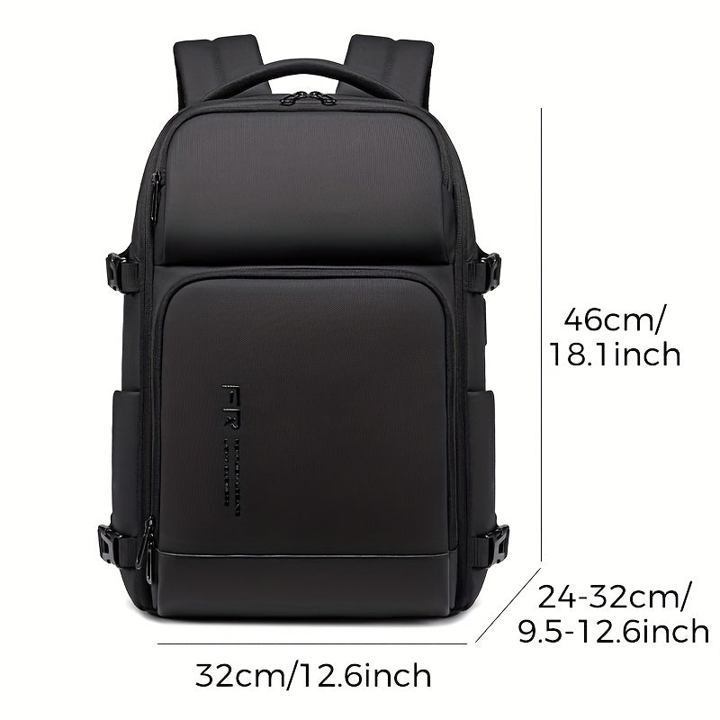 NNETM Men's Laptop Backpack Business Travel Bag-4