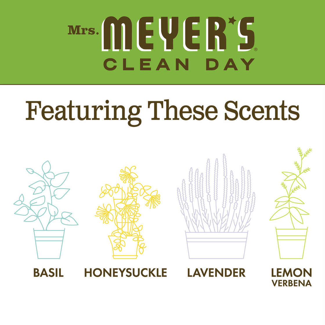 Mrs Meyers Liquid Hand Soap Apple (6x12.5OZ )-7