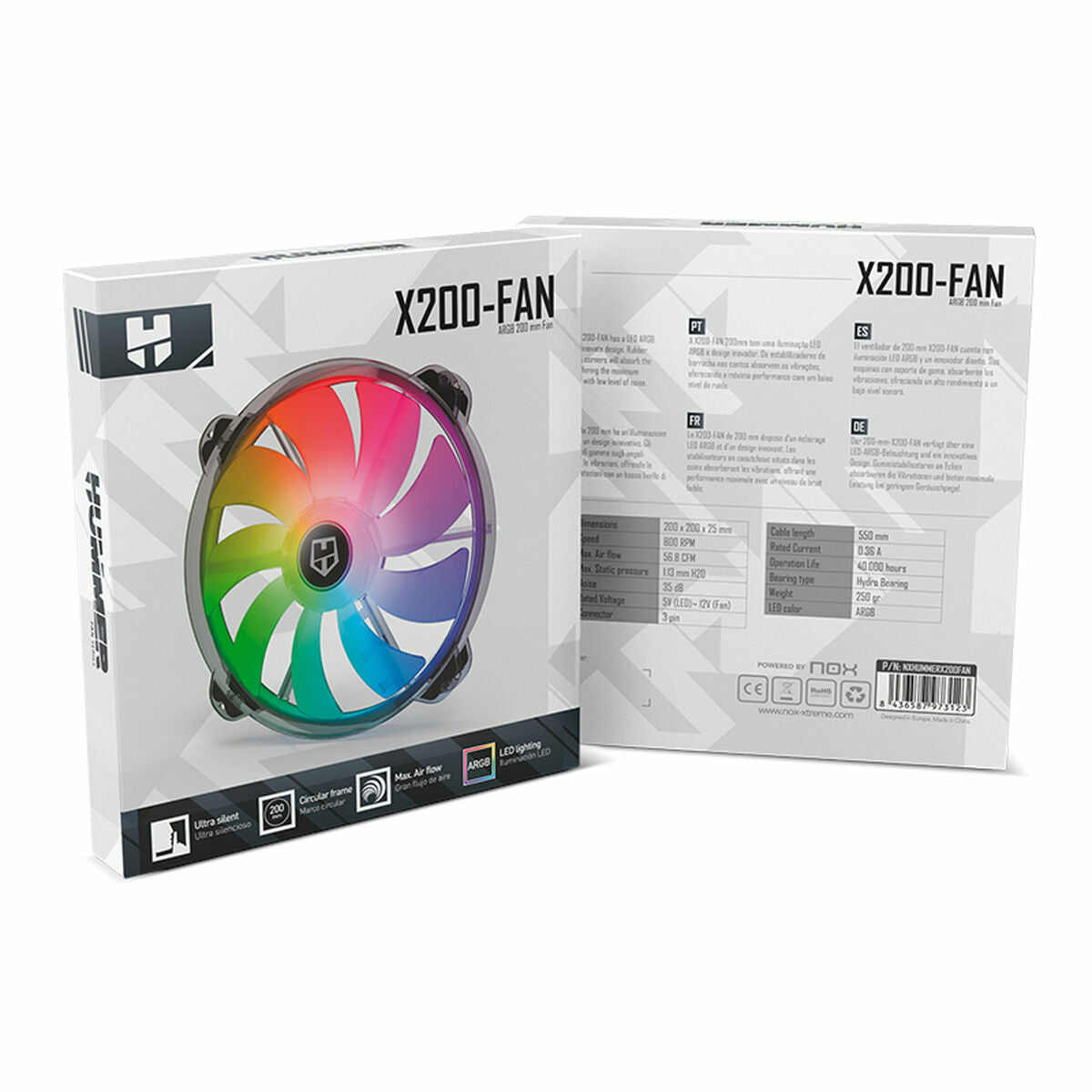 Box Ventilator Nox-Xtreme X200-FAN (1 Unit)-2