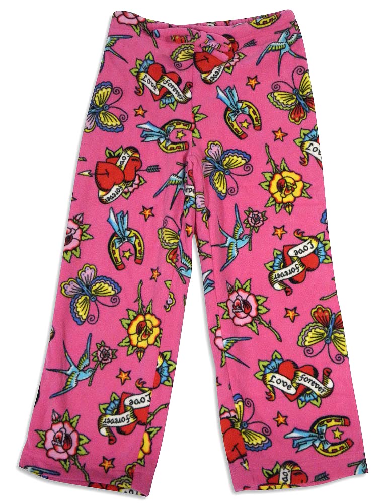 Bee Posh Girls Cozy Fleece Pajama Lounge Sleep Pant-3