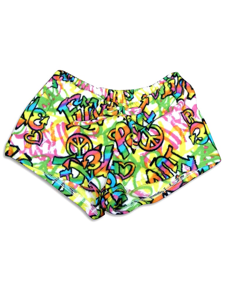 Bee Posh Toddler Little and Big Girls Cozy Pajama Lounge Sleep Short-6