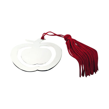Apple Shaped Bookmark & Tassel-0