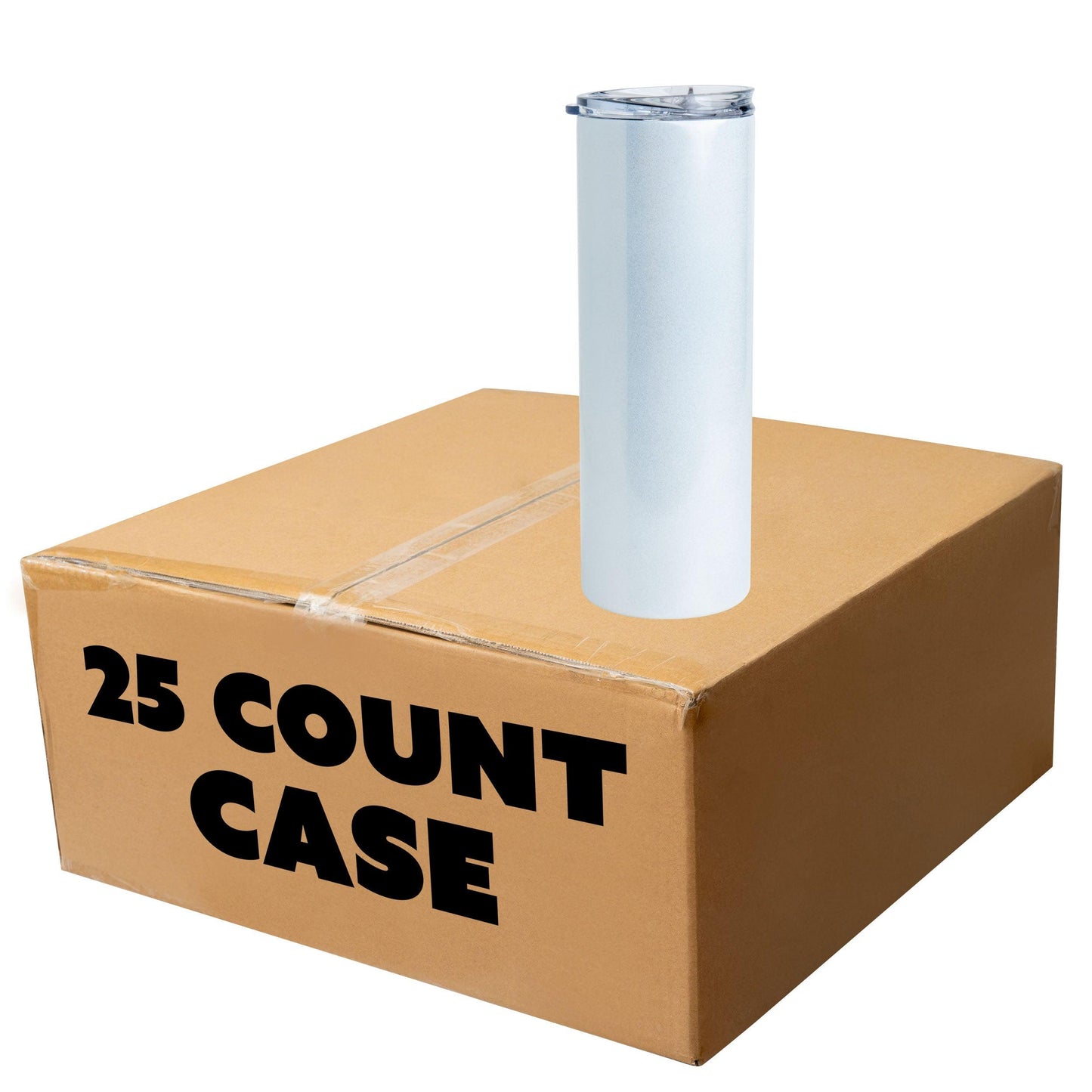 20oz Skinny Tumbler Glitter Shimmer DESTASH-5