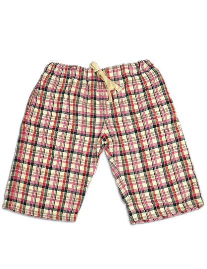 Dinky Souvenir - Baby Girls Plaid Bermuda Short-4
