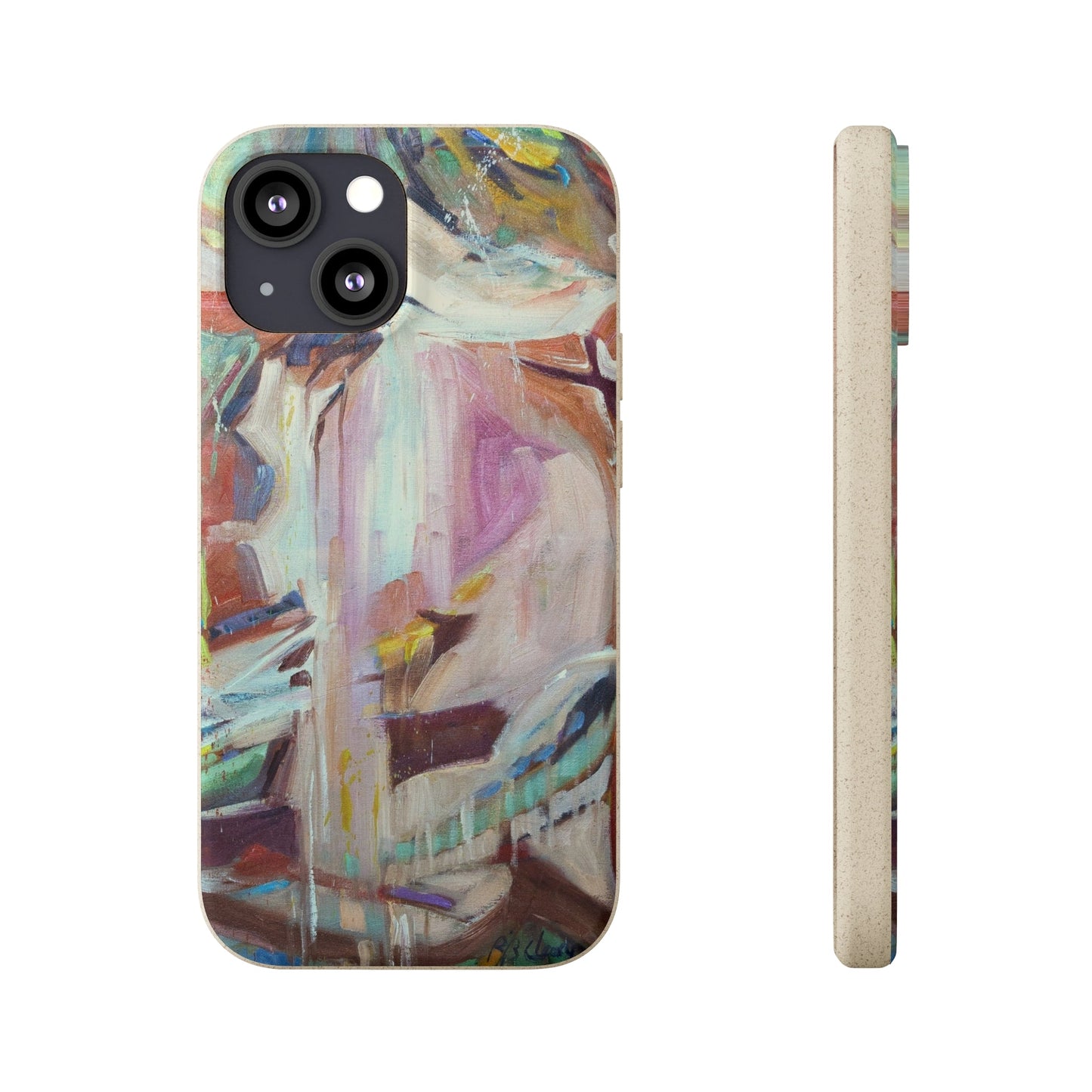 Biodegradable Phone Case with 'All Seasons' Abstract Original Artwork by Barbara Cleary-24