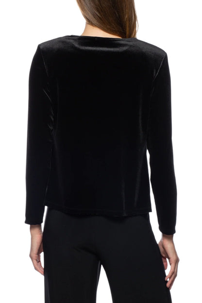 Marina long sleeve jacket and top set - wholesale-1
