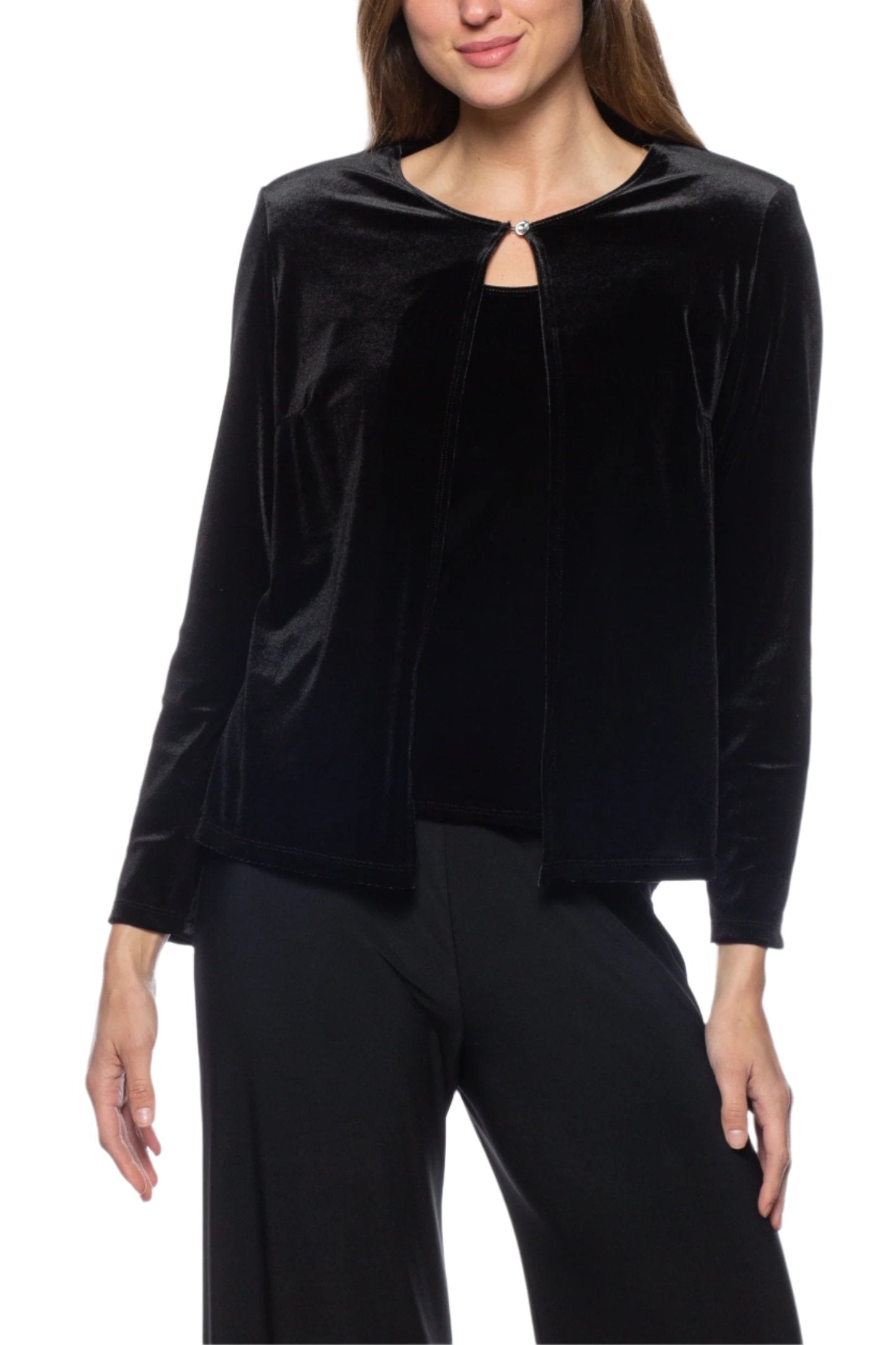 Marina long sleeve jacket and top set - wholesale-0