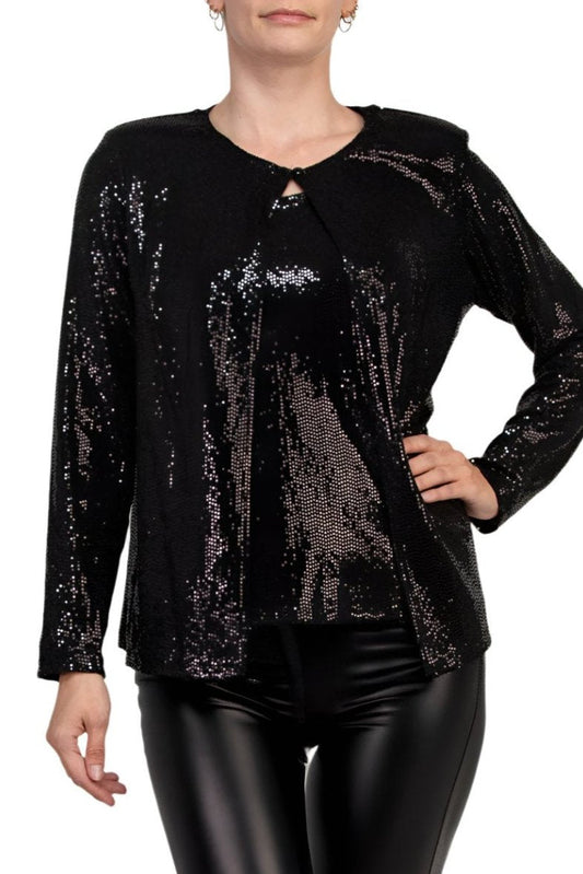 Marina Disco Dot Twin Blouse Set-0
