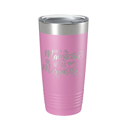 Mamacita Needs A Margarita Tumbler Funny Mom Gift Travel Mug Insulated Laser Engraved Coffee Cup Mother's Day Momma Mama 20 oz-14