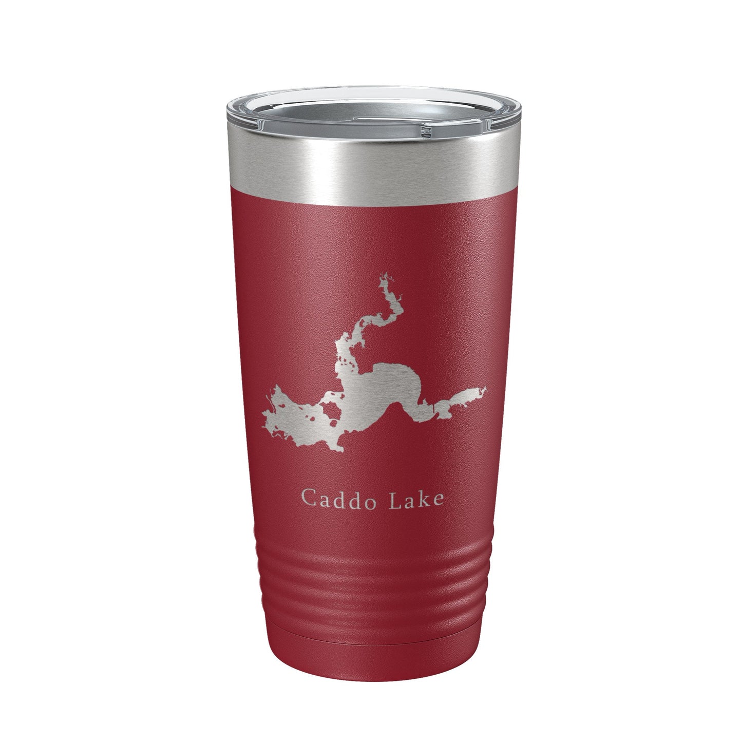 Caddo Lake Map Tumbler Travel Mug Insulated Laser Engraved Coffee Cup Louisiana Texas 20 oz-18