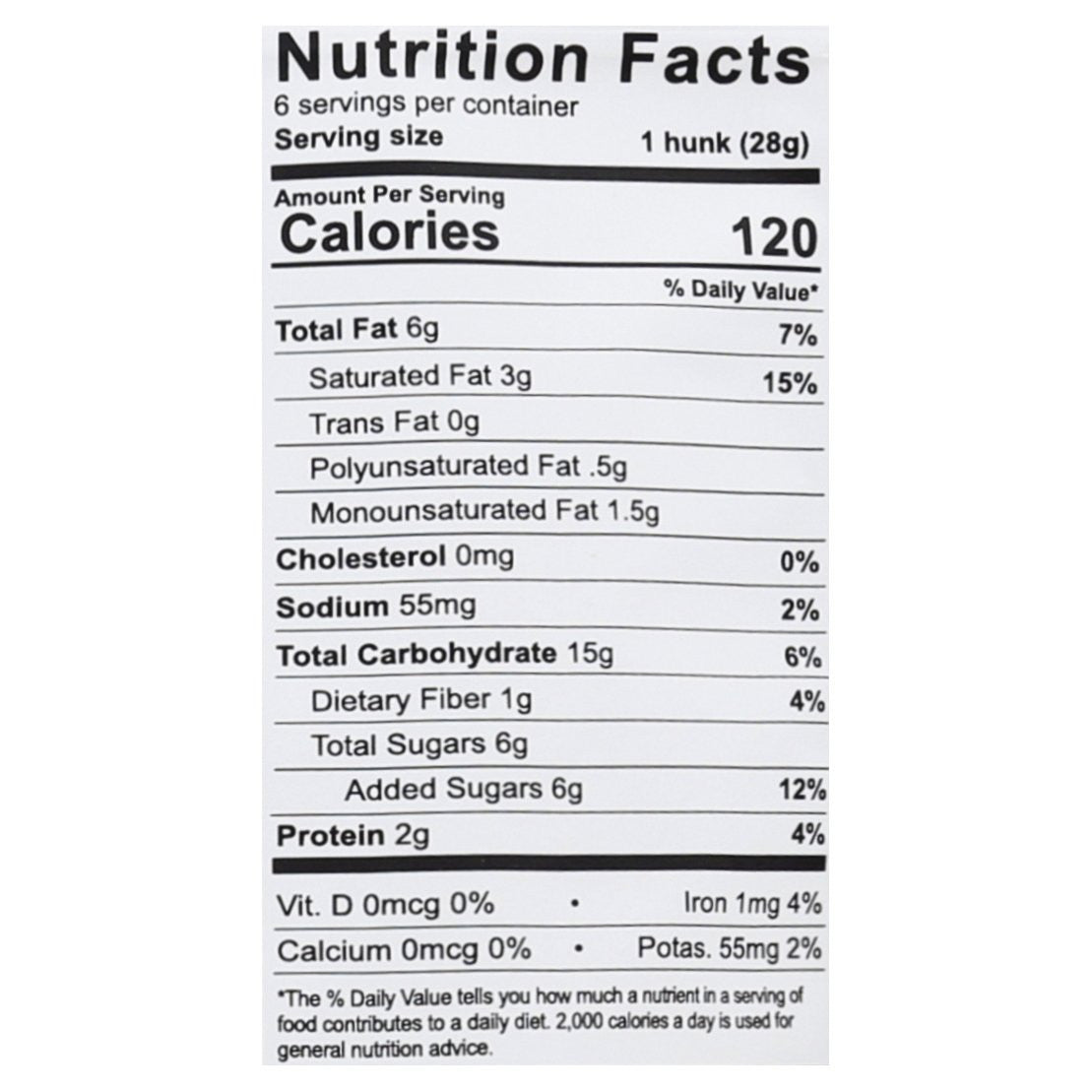 HVNLY HNK PBTR CHOCOLATE ( 6 X 6 OZ   )-3