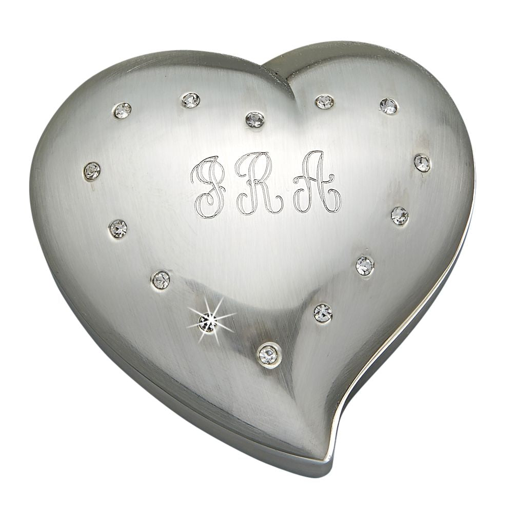 Free Form Heart Shaped Box With Crystals-1