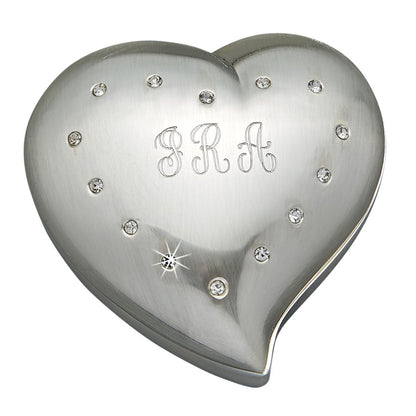 Free Form Heart Shaped Box With Crystals-1