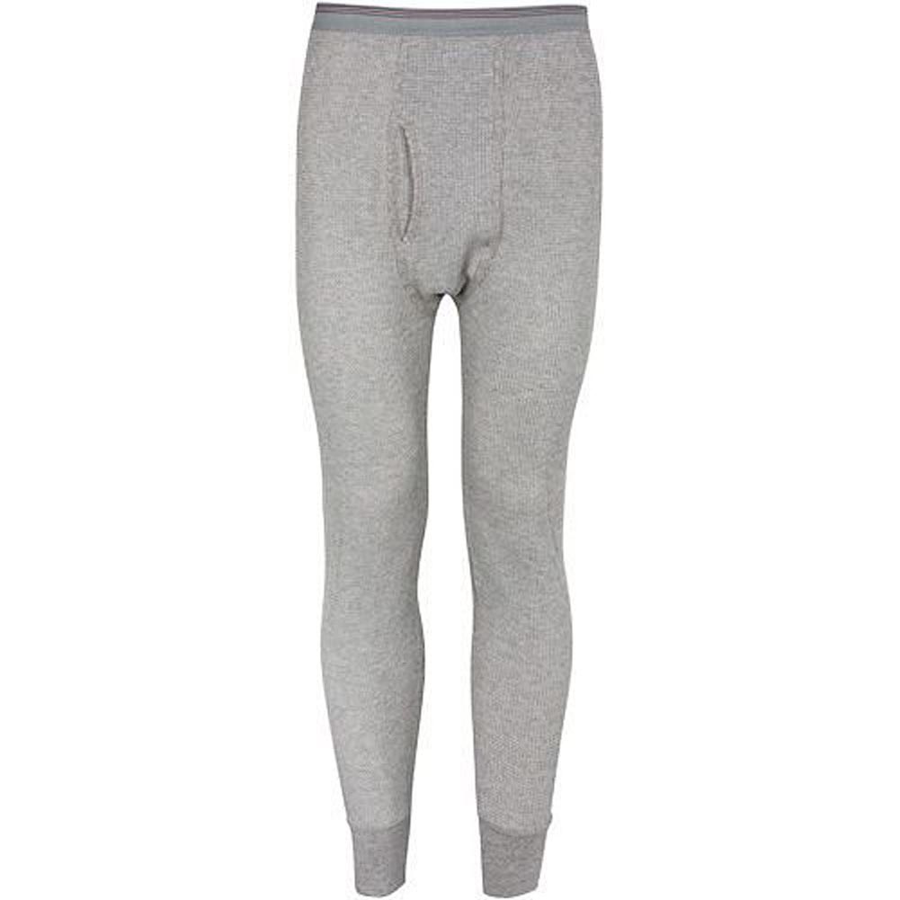 Indera Mens Big & Tall Long Sleeve Traditional Waffle Thermal Long John Pant, 19241-8