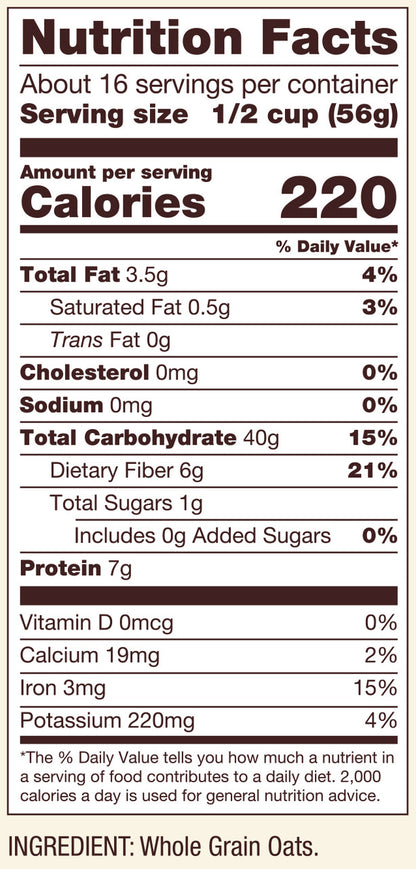 BOBS THICK ROLLED OAT GF ( 4 X 32 OZ   )-1