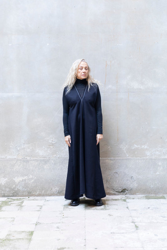 A-line Maxi Long Dress-0