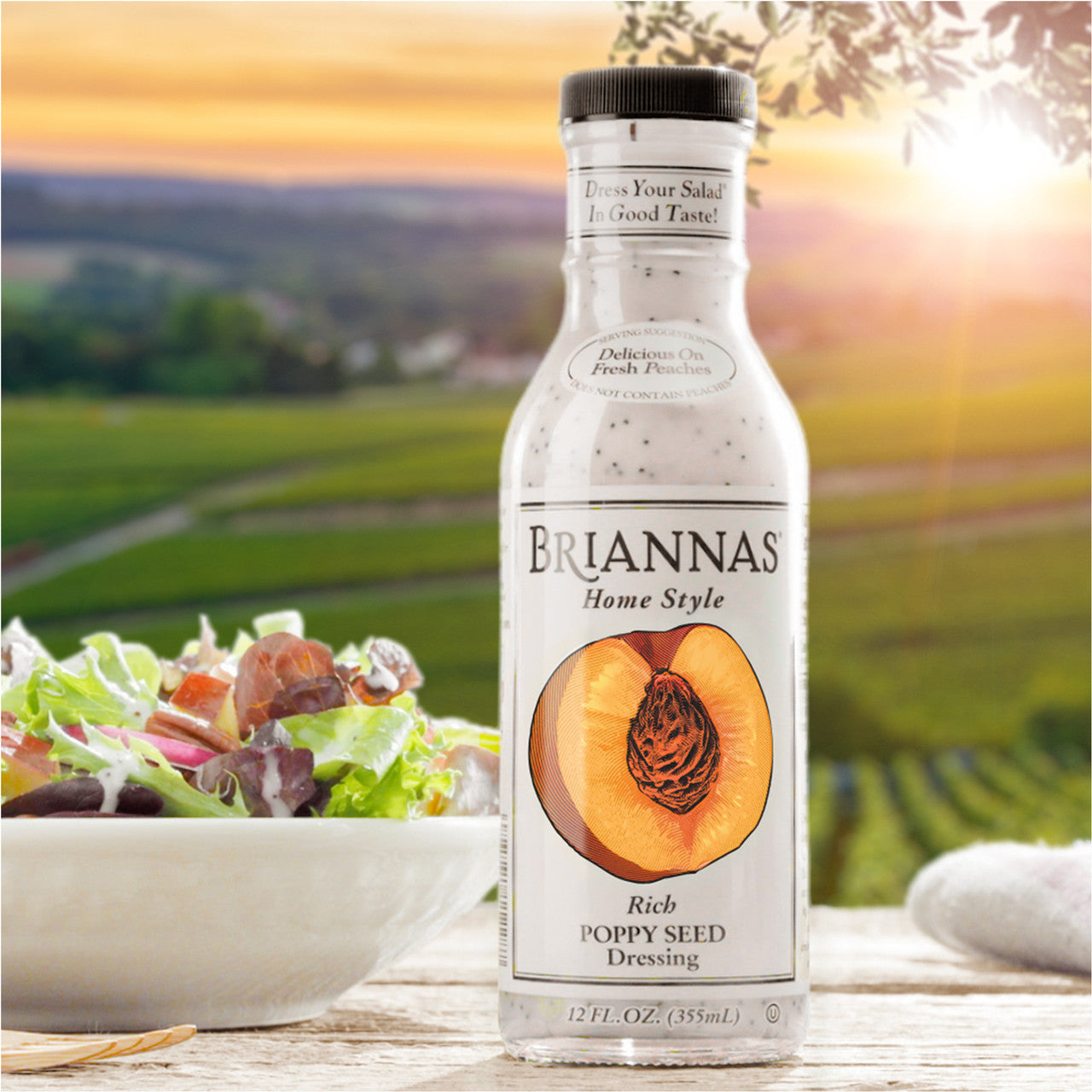 Brianna's Home Style Salad DressingRich Poppy Seed (6x12Oz)-4