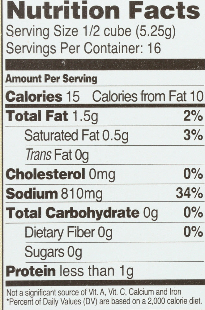 Edward & Sons Not Chicken Bouillon Cube (12x2.5 Oz)-1
