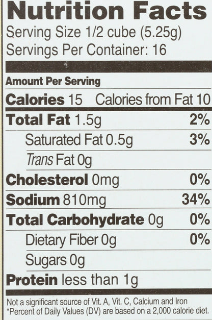 Edward & Sons Not Chicken Bouillon Cube (12x2.5 Oz)-1