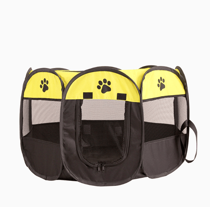 Portable Pet Haven: Foldable, Waterproof, And Breathable Octagonal Pet Fence-3