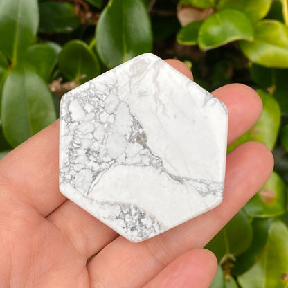 Hexagon Natural Stone Device Grip-10