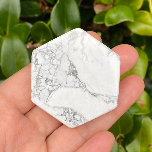 Hexagon Natural Stone Device Grip-10