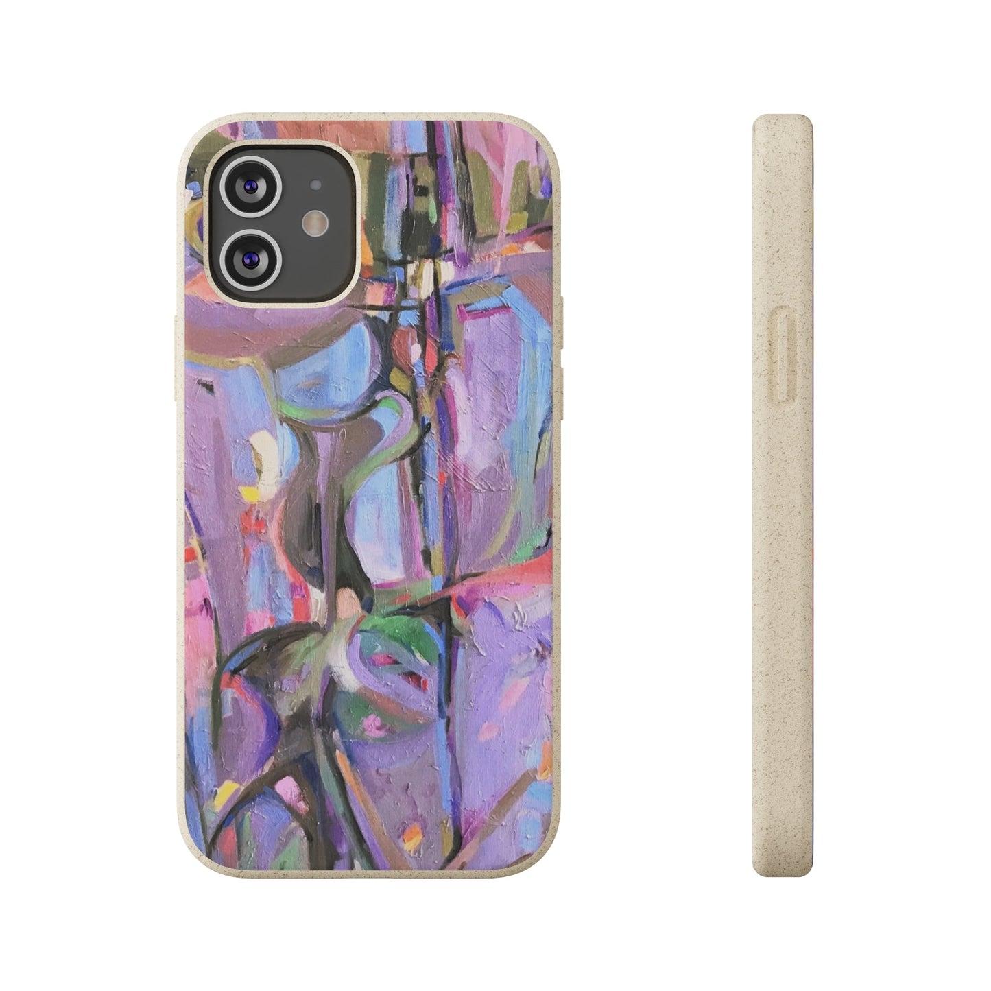 Biodegradable Phone Case with 'Passages' Abstract Original Artwork by Barbara Cleary-17