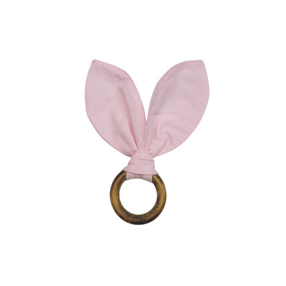 Maison Charlo | Easter Set of 4 Rose Pink Bunny Ears Napkin Rings | Dining Table Decor-4